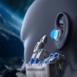 Kabellose TWS Bluetooth 5.3 Kopfhörer Choetech mit hochwertigem Audio und Ladebox - Weiß