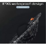 Bluetooth 5.0 Lautsprecher Portabel im Kugeldesign wasserdich IPX6 Wireless Stereo - Weiss