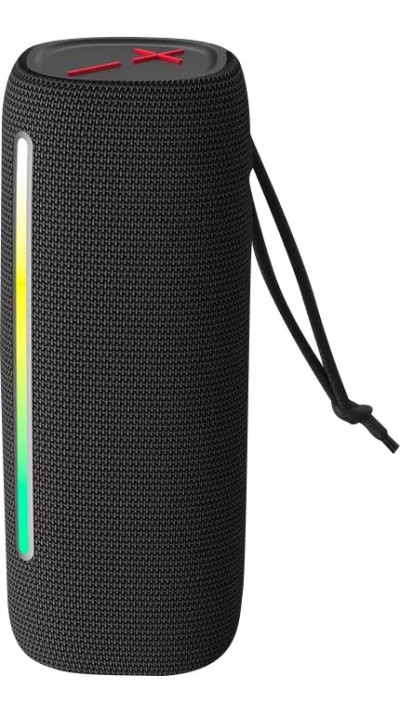 Bluetooth Lautsprecher TWS HOPESTAR 10W Stereo Bass LED wireless speaker - Schwarz