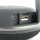 PhoneLook Clip - Kompakter und tragbarer Bluetooth 5.0 Lautsprecher - SD/AUX/USB