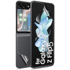 Samsung Galaxy Z Flip5 Schutzfolie - Flexibler Bildschirmschutz aus Hydrogel TPU (Innenseite + Aussenseite)