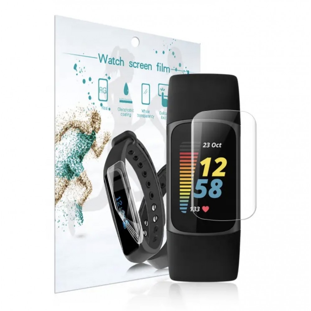 Schutzfilm high transparency clear TPU - Fitbit Charge 5 / 6