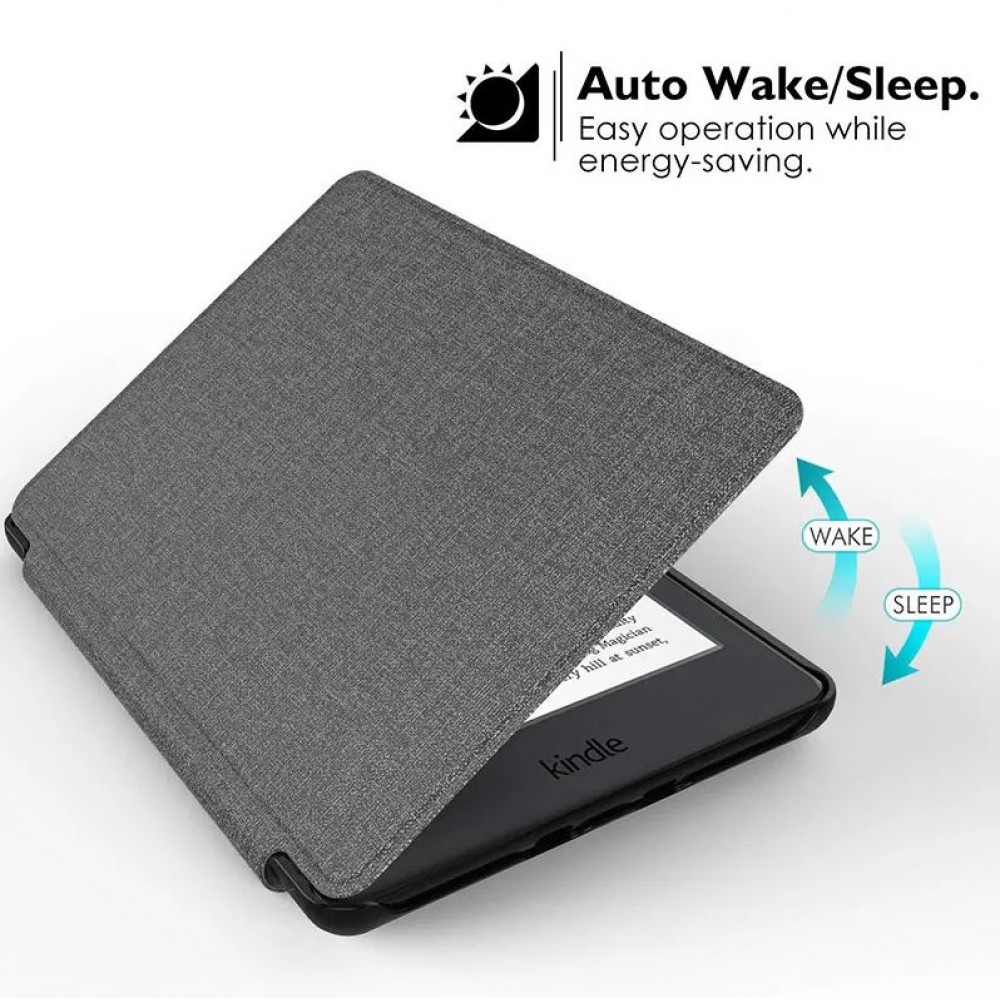 Kindle Paperwhite 2021 Case Hülle - Schutzcase Tasche Flip Auto On & Off - Dunkelblau