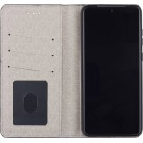 Hülle Samsung Galaxy S26 Ultra - Flip Lines - Braun