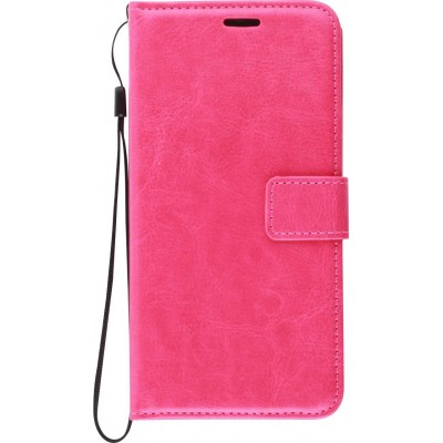 Hülle Samsung Galaxy A51 - Premium Flip Leder Tasche - Rosa