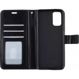 Fourre Samsung Galaxy S20 Ultra - Premium Flip cuir lisse porte-cartes - Noir