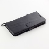 Fourre Samsung Galaxy S20 Ultra - Premium Flip cuir lisse porte-cartes - Noir
