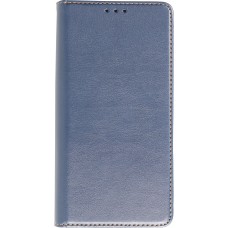 Galaxy S23 Ultra Case Hülle - Flip Fierre Shann Echtleder - Blau