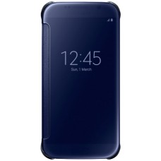 Hülle Samsung Galaxy S10+ - Clear View Cover dunkelblau