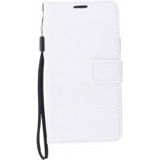 Hülle iPhone 11 - Premium Flip Leder Tasche - Weiss