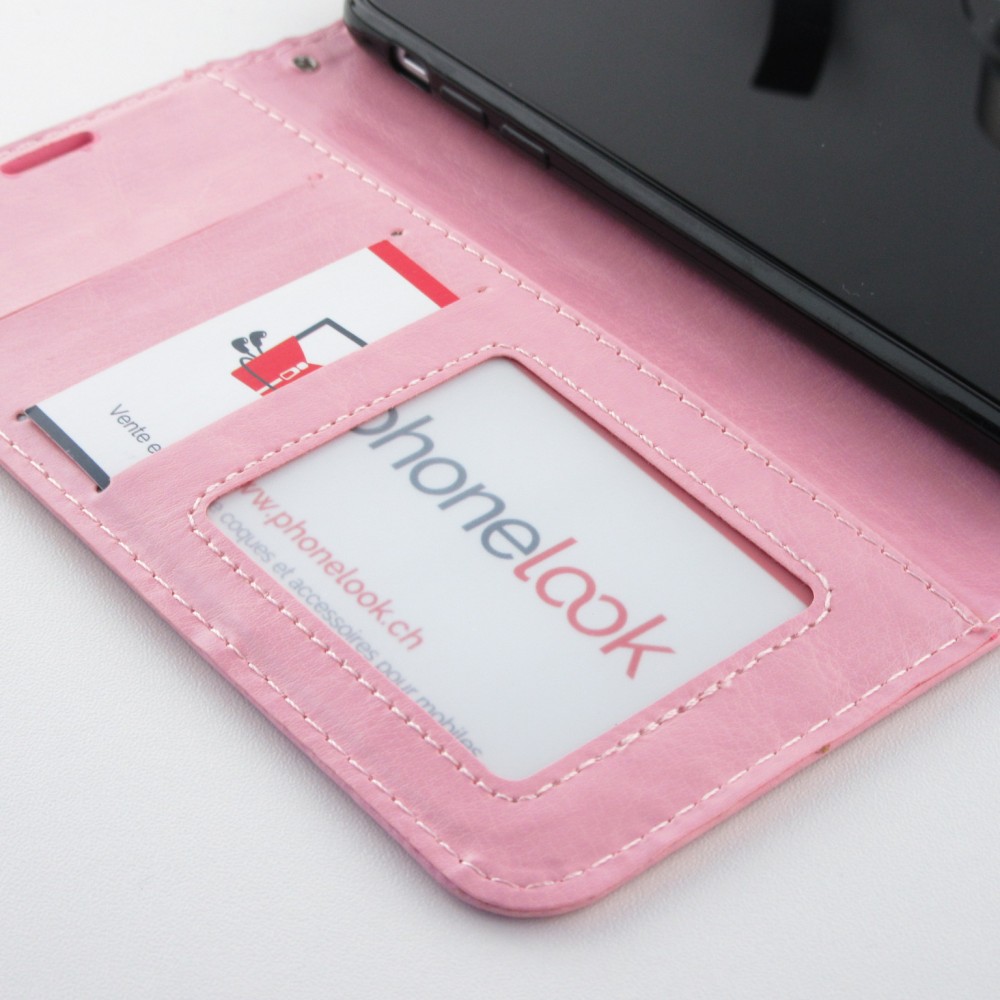 Hülle iPhone 11 - Premium Flip - Hellrosa