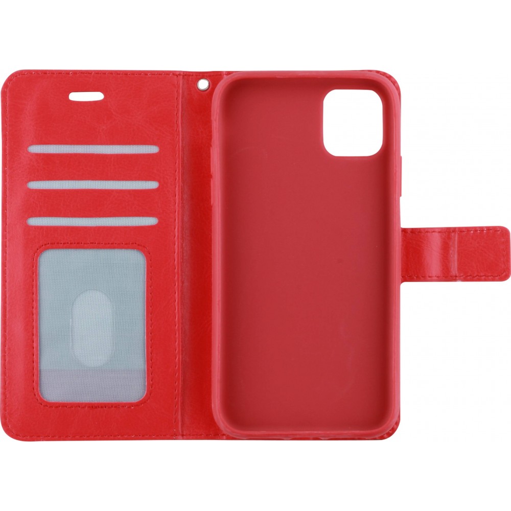 Hülle iPhone 11 - Premium Flip - Rot