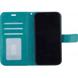 Hülle iPhone 11 - Premium Flip - Türkis