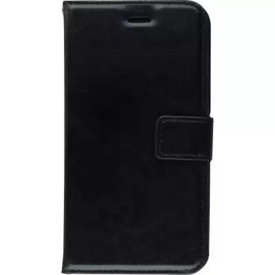 Hülle iPhone 11 Pro - Premium Flip Leder Tasche - Schwarz
