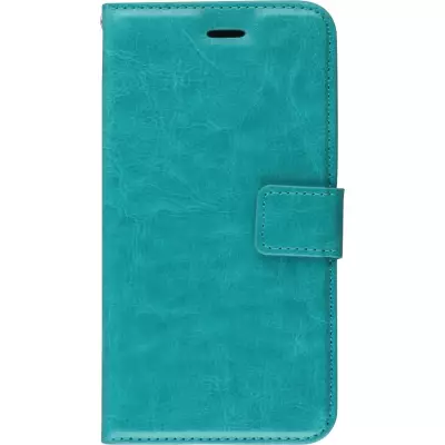 Hülle iPhone 11 Pro - Premium Flip Leder Tasche - Türkis