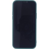 Hülle iPhone 12 / 12 Pro - Silikon Mat Rau - Dunkelgrün
