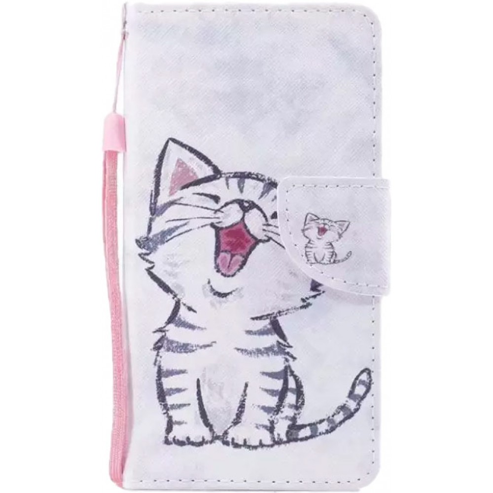 Hülle iPhone 12 Pro Max - Flip süße Kätzchen