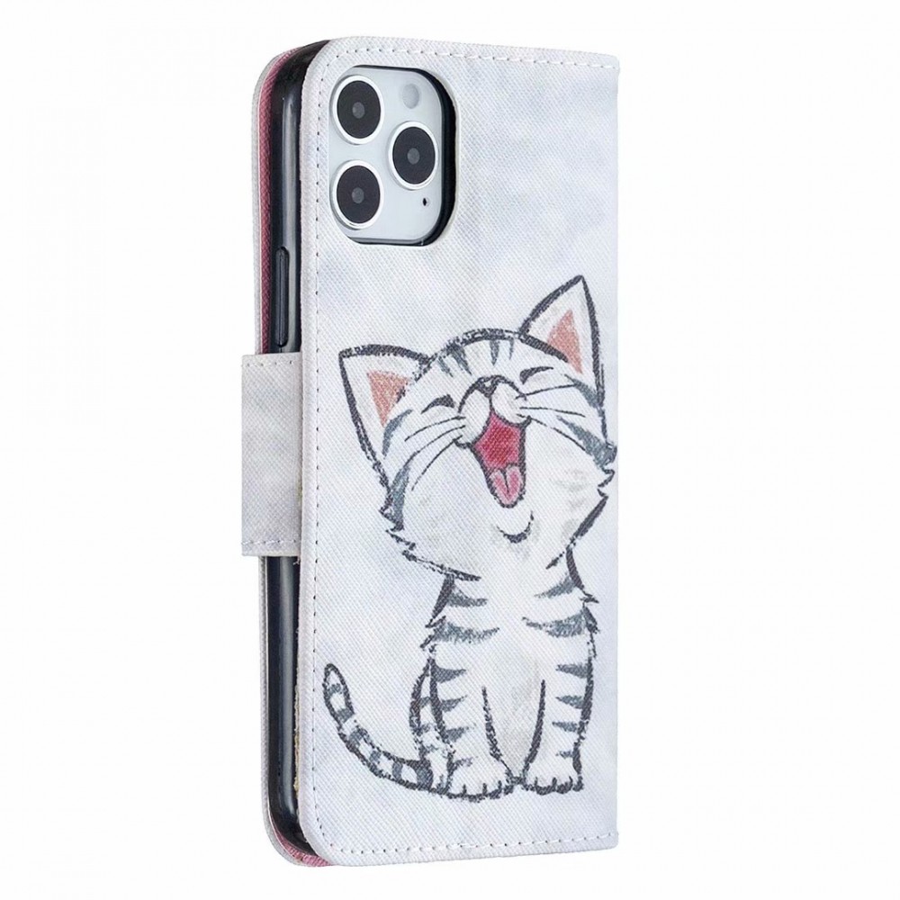 Hülle iPhone 12 Pro Max - Flip süße Kätzchen