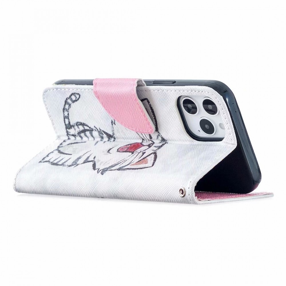 Hülle iPhone 12 Pro Max - Flip süße Kätzchen