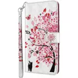 iPhone 16e Case Hülle - 3D Flip Baum in voller Blüte