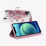 iPhone 16e Case Hülle - 3D Flip Baum in voller Blüte