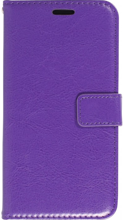 iPhone 14 Case Hülle - Premium Flip - Violett