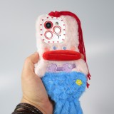 iPhone 13 Pro Case Hülle - Lustige Spass Hülle 3D Hässliche Meerjungfrau - Blau