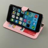 Hülle iPhone 6/6s - Premium Flip - Hellrosa