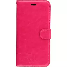 Hülle iPhone X / Xs - Premium Flip - Dunkelrosa