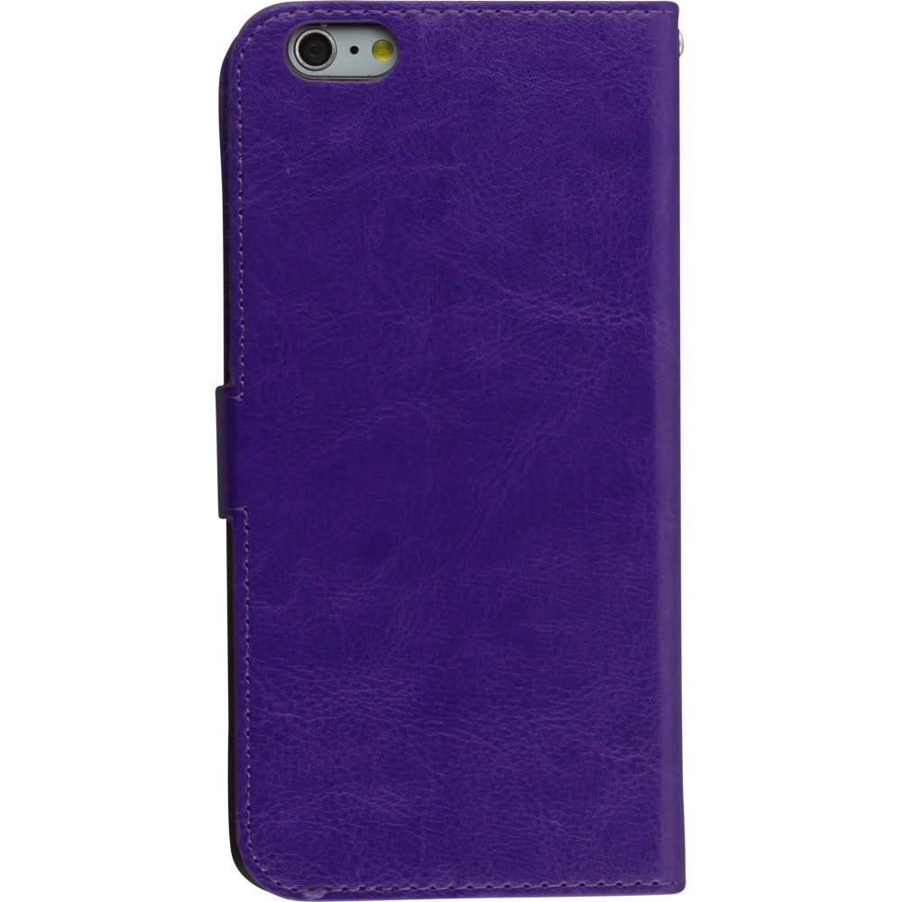 Hülle iPhone 6/6s - Premium Flip - Violett