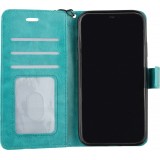 Hülle iPhone XR - Premium Flip - Türkis