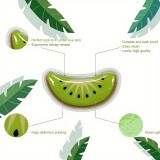 Wiederverwendbare Kiwi-K&uuml;hlgele f&uuml;r Augen und Gesicht - K&auml;ltebehandlung (4 St&uuml;ck)