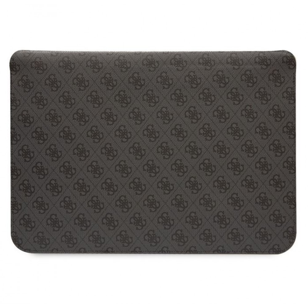 Guess Logo Stripes Housse pour Laptop et MacBook 16" - Noir