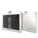 Guess Logo Stripes Housse pour Laptop et MacBook 16" - Noir