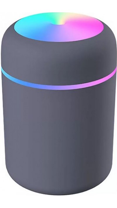 H2O Humidifier Luftbefeuchter portable und kompakt inkl. multicolor LED Licht - Schwarz