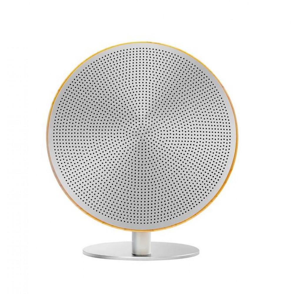 Stylischer Lautsprecher 5W - Kabellose Bluetooth Mini Speaker aus Holz - Braun