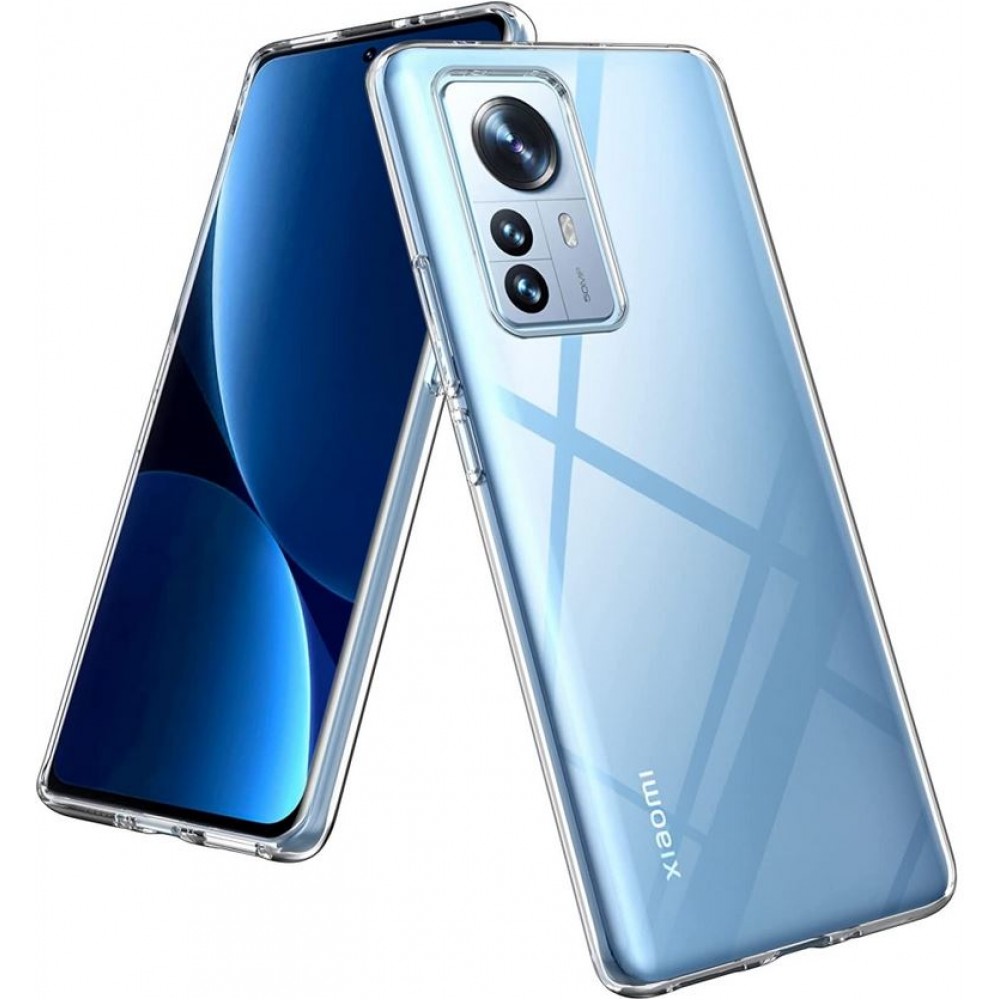 Hülle 12 Pro 5G - Gummi Transparent Silikon Gel Simple Super Clear flexibel