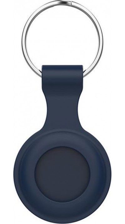 AirTag Schlüsselanhänger - Silikon dunkelblau
