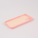 iPhone 13 Case Hülle - Soft-Shell silikon cover mit MagSafe und Kameraschutz - Rosa