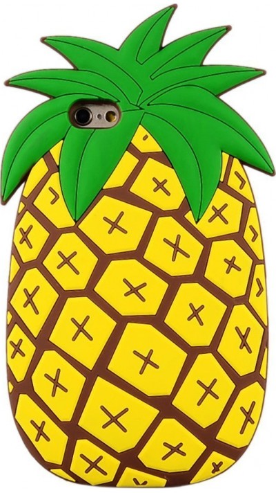 Hülle iPhone 6/6s - 3D Ananas