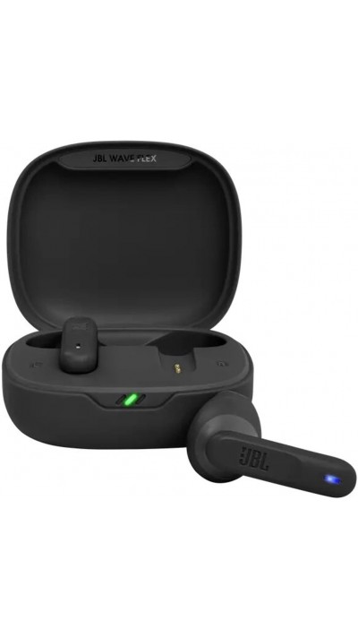 JBL Wave Flex TWS deep bass - kabellose Bluetooth-Kopfhörer in-ear - Schwarz