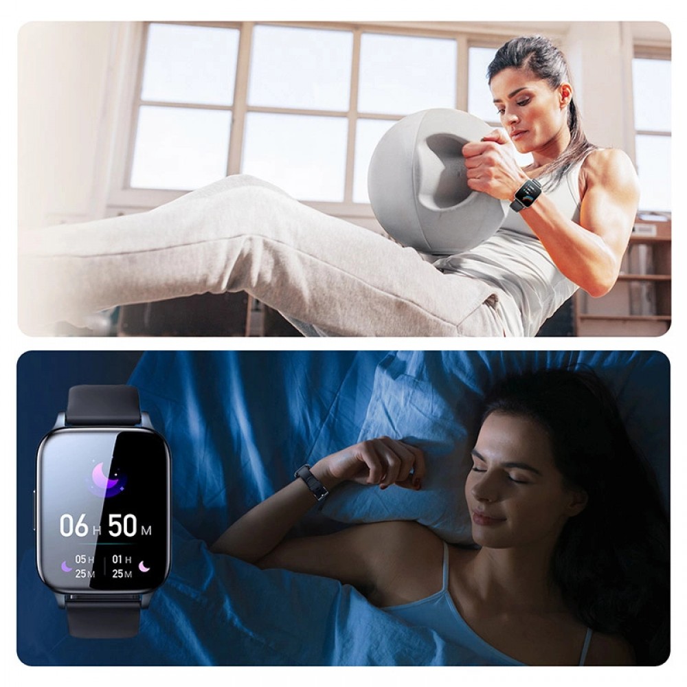 Joyroom Fit-Life JR-FT3 Smartwatch Bluetooth IP68 kompatibel mit iPhone & Android - Schwarz