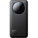 Joyroom 3 in 1 Powerbank mit 10000mAh Kapazit&auml;t clean Design 2x USB-A 2.4 & 1x USB-C (In+Out) - Schwarz