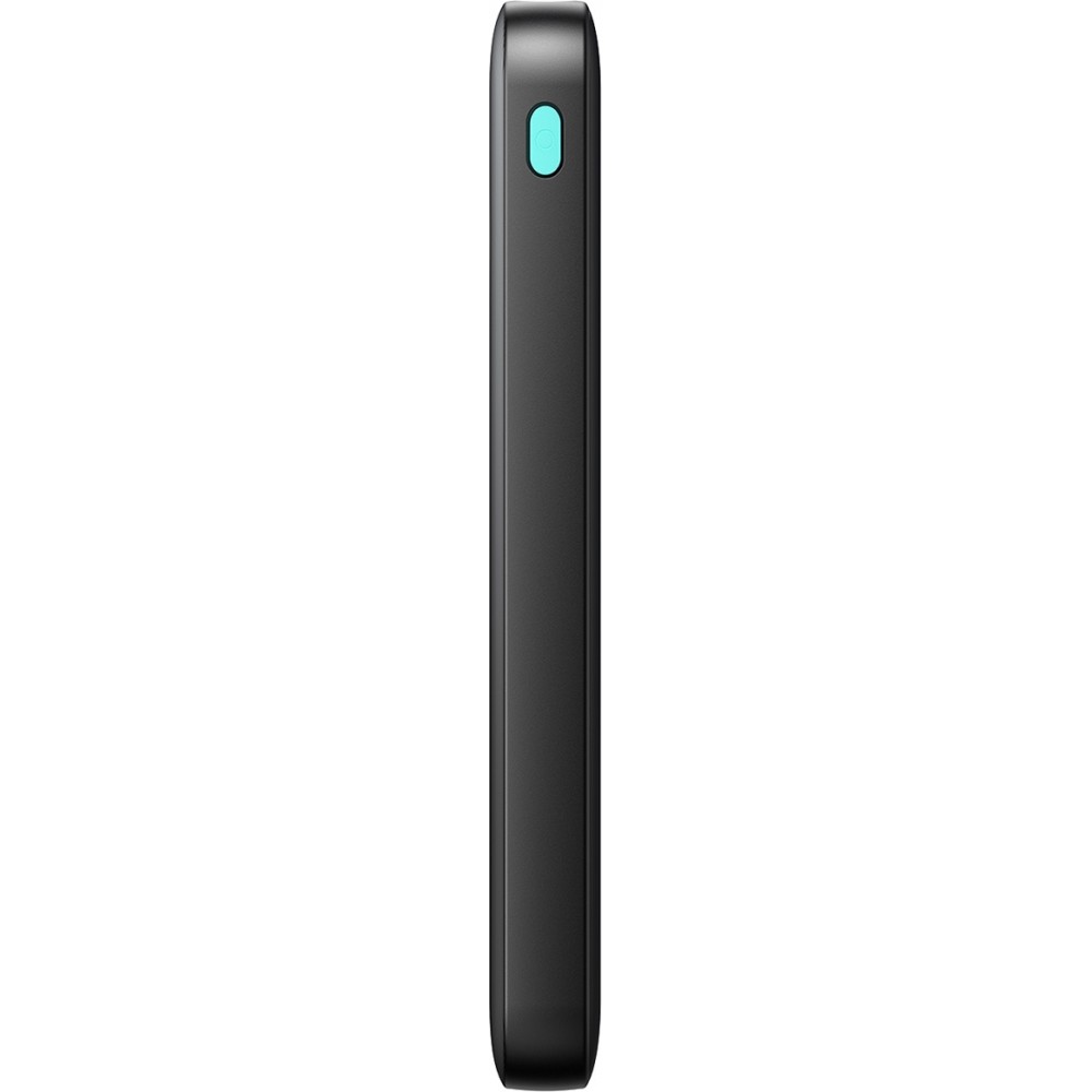 Joyroom 3 in 1 Powerbank mit 10000mAh Kapazit&auml;t clean Design 2x USB-A 2.4 & 1x USB-C (In+Out) - Schwarz