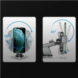 Joyroom Autotelefonhalter (JR-OK3) mit ausziehbarem und teleskopischem Arm Windschutzscheibenbefestigung - Schwarz