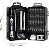 Multifunktionsschraubendreher-Set 115 in 1 mit speziellen Aufsätzen und starker Magnetisierung - Professionelle Werkzeugkiste