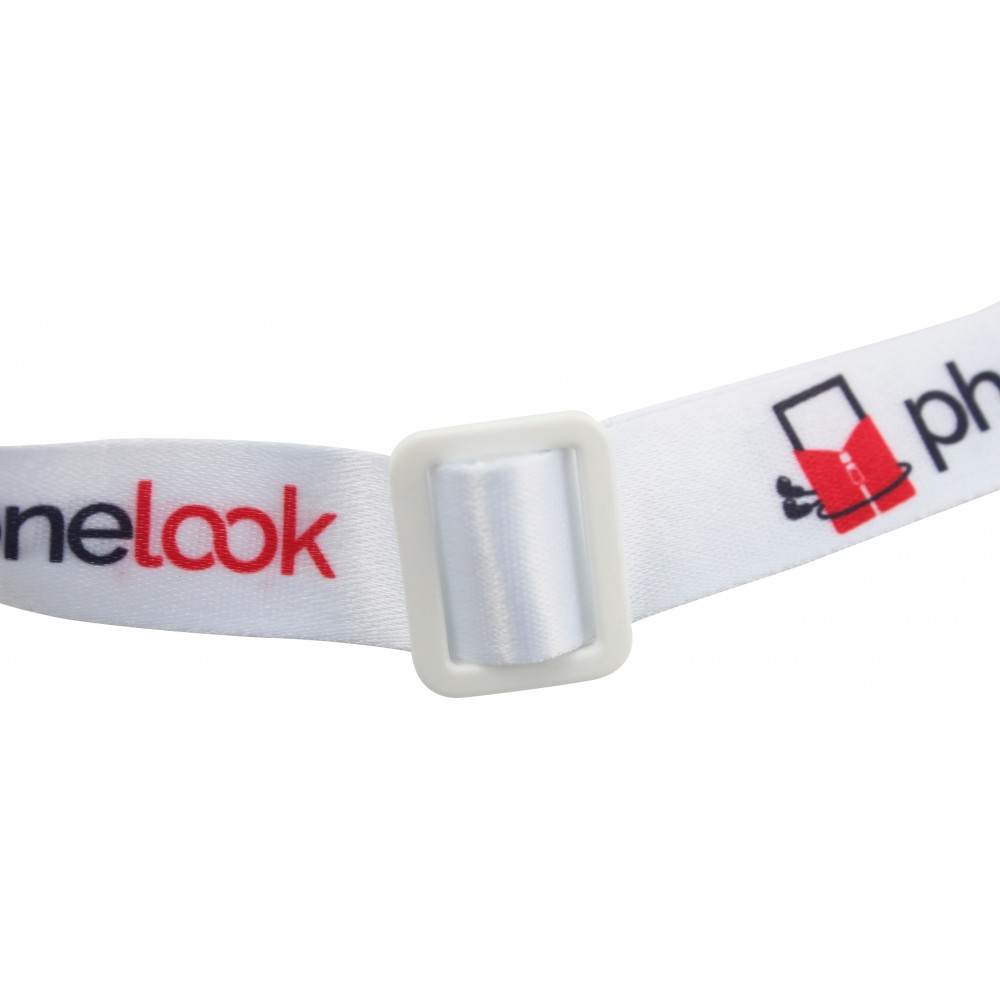 Universelle Handy-Halskette kompatibel mit allen H&uuml;llen - Weiss