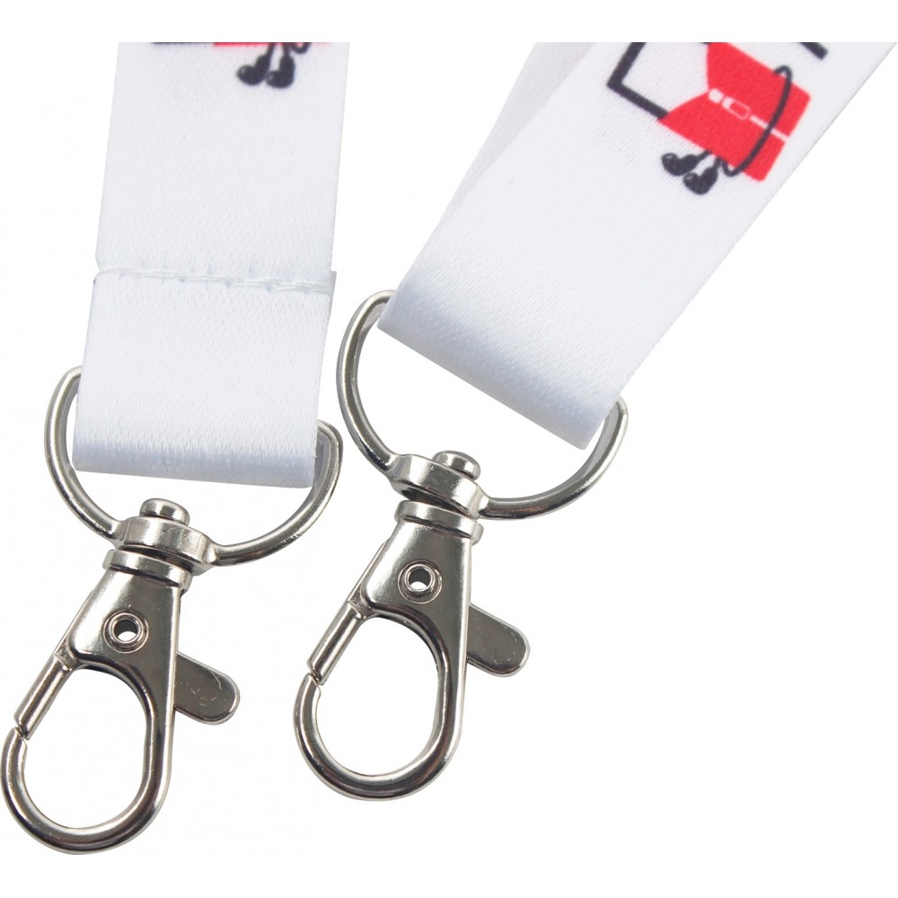 Universelle Handy-Halskette kompatibel mit allen H&uuml;llen - Weiss