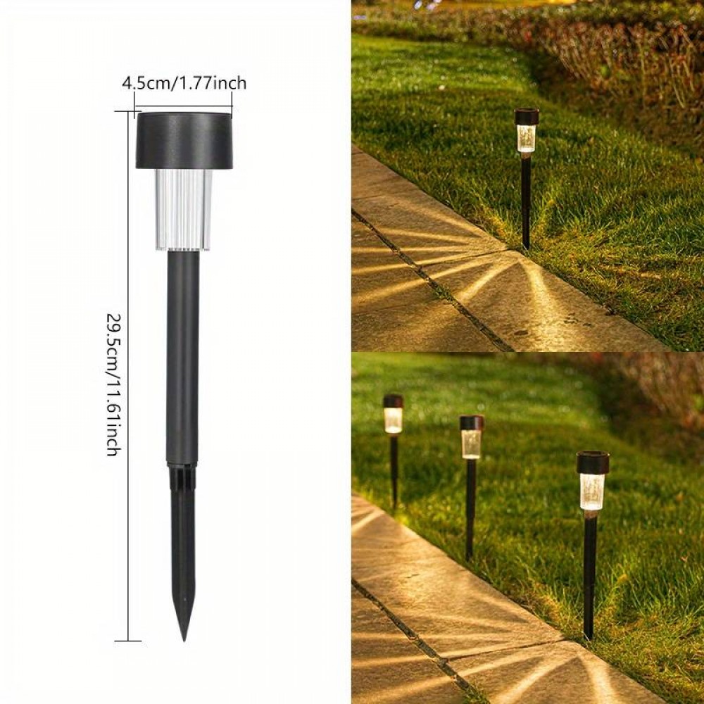 Lot de 10 lampes solaires à LED Ambience pour l'extérieur - Jardin - Balcon - Terrasse