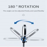 Studio Tisch-Selfie-Licht bi-color auf Standfuß für Videokonferenzen / Podcasts / YouTube Stream